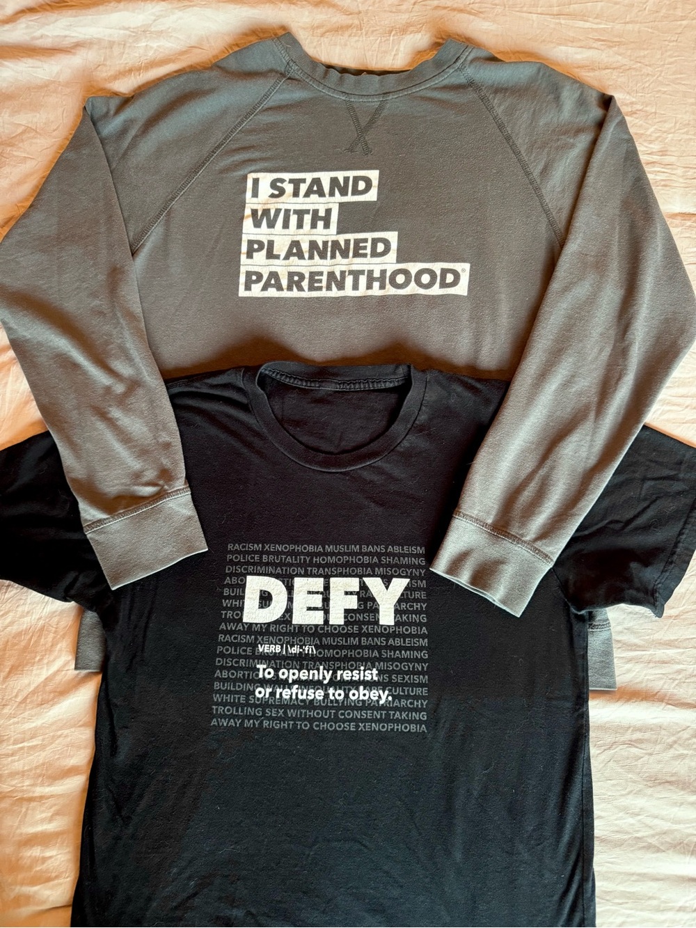 Planned Parenthood Sweatshirt + Tee